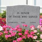 Rathbone Memorial Park Stone