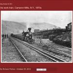 Erie Work Train 1870's | Cameron Mills, NY